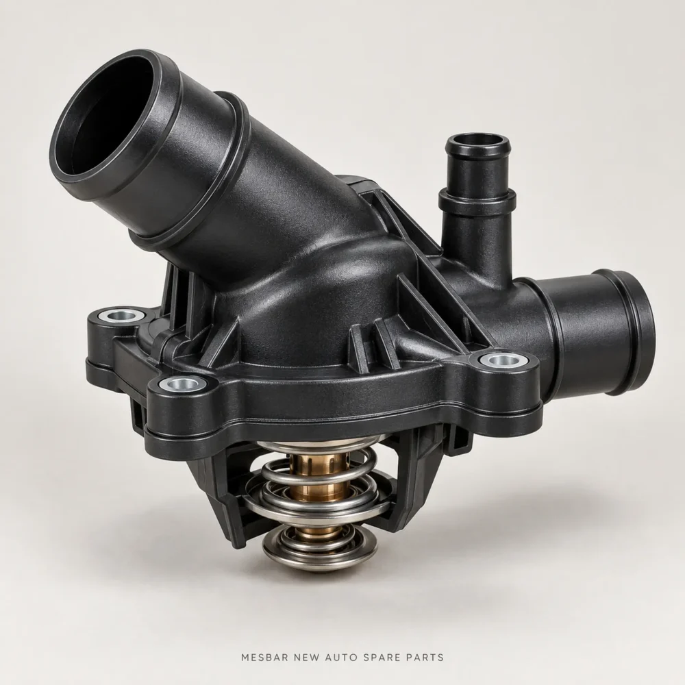 Thermostat housing with thermostat for Range Rover Evoque L538 and Land Rover Discovery Sport