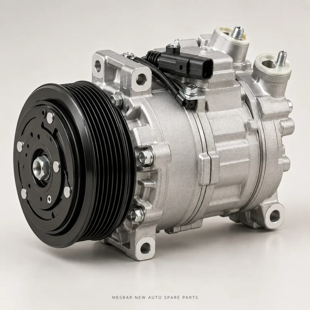 Air conditioning compressor with pulley for Range Rover L405 and Range Rover Sport L494