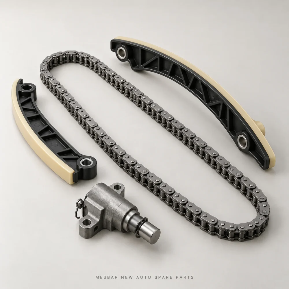 Timing chain kit with guides and tensioner for 3.0 V6 supercharged Range Rover and Discovery 5