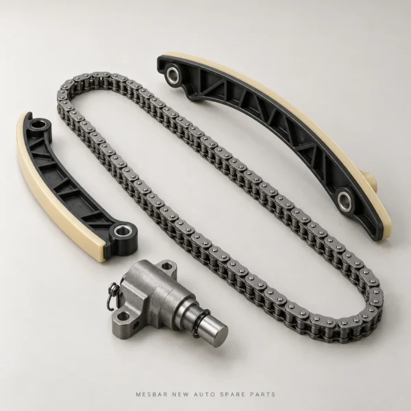 Timing chain kit with guides and tensioner for 3.0 V6 supercharged Range Rover and Discovery 5