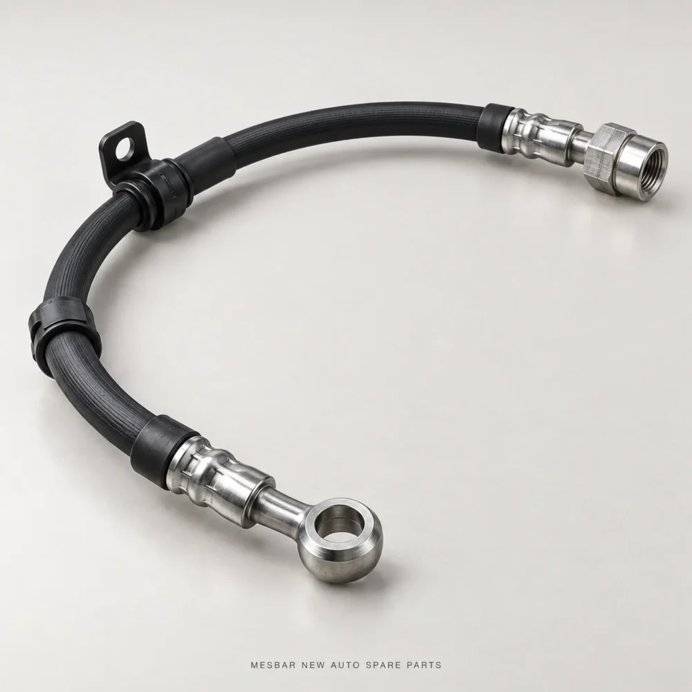 Front flexible brake hose with banjo fitting for Range Rover L405 and Range Rover Sport L494
